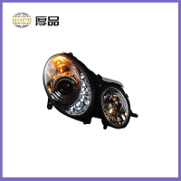 適用於奔馳E級W211大燈總成E級E240E200E280透鏡LED淚眼燈