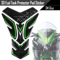3D Motorcycle Body Fuel Tank Pad Protector Stickers 3M Decal Accessories For Kawasaki Ninja400 Z900 Z1000 zx10r er6n Versys 650