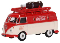 Mini 現貨 Oxford 76VWS007CC 1:76 VW T1 Coca Cola 箱型車