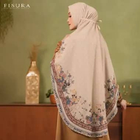 Fisura Scarf Khimar Printing Syari Harmony 39 Motif Baru harmony 16