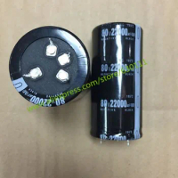 Aluminum electrolytic capacitor 4 feet 22000UF 80V 45MM*75MM capacitor Electronics New and original import capacitor
