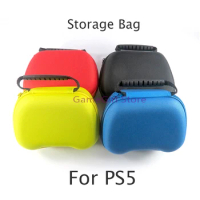 10pcs Shockproof Portable Travel Case EVA Hard Protective Cover Handle Storage Bag For PlayStation 5 PS5 Controller
