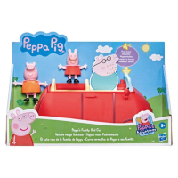 【ToysRUs 玩具反斗城】Peppa Pig粉紅豬小妹 佩佩家的小紅車(兒童 玩具 公仔 模型)