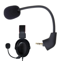 3.5mm Mic Headphone Microphone for Hyper X Cloud 2 II/Hyper X Cloud Sliver