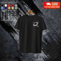 Flora Shop RADJA KAOS15 - Kaos Distro Planet Couple Trending Viral Unisex Catoon Combad