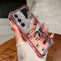 เคส TPU สำหรับโทรศัพท์ Realme C75 C175X ดีไซน์โบว์ รวมสร้อยข้อมือล่าสุดในปี 2025 กันกระแทก