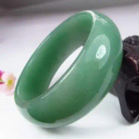 Natural Green Jade Wide Bangle Bracelet Women Fine Jewelry Genuine Myanmar Jadeite With Certificate Burma Jades Stone Bangles