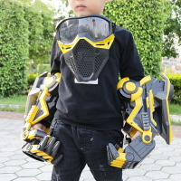 大黃蜂 Bumblebee 軟彈槍 機械手臂 電動連發 CS戶外 對戰 兒童玩具槍 裝備模型