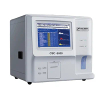 Analyzer 3 part Hospital Lab Equipment Analyzer CBC-6000 Clinical Analytical Instruments
