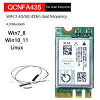 Wireless Adapter Card for QCA9377 QCNFA435 QCNFA 435 802.11AC Bluetooth 4.1 433M 2.4G/5G WIFI WLAN Card