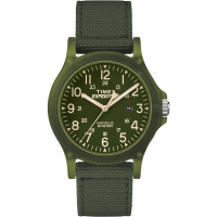 TIMEX 天美時 遠征系列 探險手錶-綠/36mm