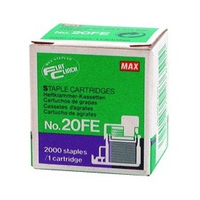MAX 美克司 電動釘書針 ( EH-20F 電動釘書機適用 )2000pcs/盒 NO.20FE【CUBE卡最高10%回饋】