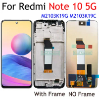 LCD Screen For Xiaomi Redmi Note 10 5G LCD Display Touch Screen Digitizer Note10 5G Display Xiaomi Redmi Note10 LCD Frame