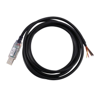 สายเคเบิล USB-RS485-We-1800-BT, ปลายสายไฟยาว 1.8 ม., USB ถึง RS485 แบบอนุกรม, เหมาะสำหรับอุปกรณ์, กา