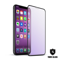 T.G iPhone 11/XR 超強二合一抗藍光+霧面9H滿版鋼化玻璃保護貼