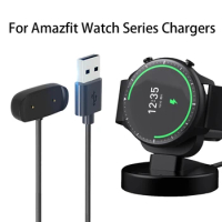 Portable Fast Charging Dock Chargers for Amazfit GTS/GTR/T-Rex Pro/GTR 2/GTS 2/Bip U Pro/GTR 3 Pro/GTS 3/T-Rex/Bip U Accessories