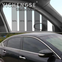50cmX3M Window Tint Film for Cars Window Privacy Film Heat UV Block Scratch Resistant Blackout Auto Car Windshield Sun Shade Fil