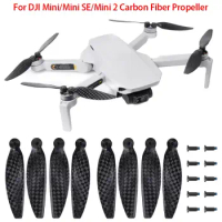 Noise For DJI Mini/Mini SE/Mini 2 Carbon Fiber Wing Fans Propeller Drone Paddle Wing Accessories For DJI Mini/Mini SE/Mini 2