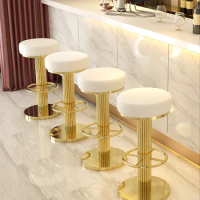 Bar stool Bar stool Light luxury home bar chair Restaurant bar chair High bar chair Model house chair