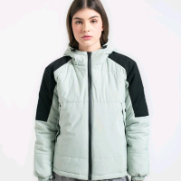 Delirium Jaket Puffer Crinkle Danville Tape Hoodie