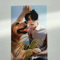 Love Between Fairy and Devil Dylan Wang Heli 王鹤棣 Handsigned Autographed  Photo苍兰决