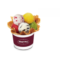 【Haagen-Dazs】哈根達斯 冰淇淋聖代花之戀曲好禮即享券(外帶)