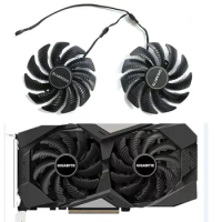 2 FAN Brand new 85MM 4PIN PLD09210S12HH GTX1650 GPU fan suitable for Gigabyte GTX1650 GTX 1650 SUPER graphics card cooling