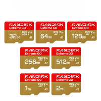 ( NEW ) SANDISK MicroSDXC Extreme GO 32GB / 64GB / 128GB / 256GB / 512GB / 1TB / 2TB UHS-I A2 V30 U3