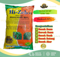 PRTN Fungisida Hi Zeb 80 WP Mankozeb Obat Busuk Daun Buah Batang Akar Tanaman Cabe Kuning XU363NEW