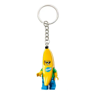 Glow-in-the-Dark Soul Lottery Compatible with LEGO Keychain Backpack Pendant Shark Fire Dragon Pizza
