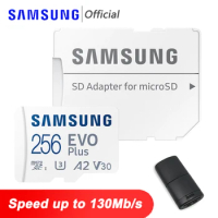 SAMSUNG EVO Plus Micro SD/TF Card 128GB Video Card 64gb Flash TF Card 512GB Microsd 256gb 32gb Micro SD Card For Phone Camera
