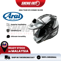 ARAI Tour-X5 Cosmic Silver Helmet Motor Full Face Touring HelmetSIRIM Adventure Helmet Off Road Helm