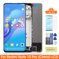 6.6'' Original Screen for Xiaomi Redmi Note 10 Pro (China) LCD Display Touch Screen Digitizers for Redmi Note10 Pro 5G