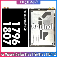 Original For Microsoft Surface Pro 6 LCD 1807 Display Touch Screen Digitizer Assembly For Microsoft Pro 5 1796 LCD Replacement