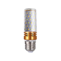 หลอดไฟ LED ข้าวโพด, ปากสกรู E27e1412w, สว่างและหรี่แสงได้, เหมาะสำหรับไฟในครัวเรือน, หลอดไฟ