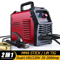 ARCCAPTAIN Portable ARC200 200A MMA Arc Welder Inverter Dual 110V 220V Automatic Industrial-Grade Fo