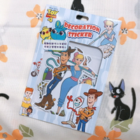 真愛日本 玩具總動員 toys 迪士尼 胡迪牧羊女 裝飾 貼紙 裝飾貼紙 文具 19120900001 裝飾貼紙-玩總4