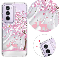 YOURS OPPO 全系列 彩鑽防摔手機殼-戀櫻(Reno13Pro/Reno12Pro/12F/11F/Reno8T/8Z/7Z/4Z)