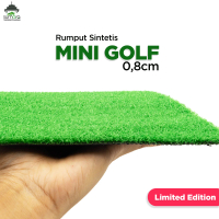 Rumput Sintetis Mini Golf 8mm cocok untuk lapangan mini golf