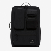 NIKE 後背包 Utility Elite Backpack 氣墊 大容量 運動 全開式 筆電包 手提 黑 CK2656-010