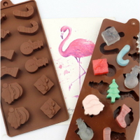 12連 聖誕節 矽膠模 蛋糕矽膠模 巧克力模 餅乾模 果凍模 手工皂模 小蛋糕模 烘焙工具