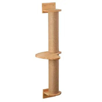 Cat Activity Tree Cat Post Tree Activity Scratcher Cat Climbing Pole Scratching Posts For Small To Medium Cats