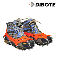 迪伯特DIBOTE 11齒雪地防滑冰爪登山防滑鞋套 防滑冰爪鞋套(附收納袋) -快速到貨