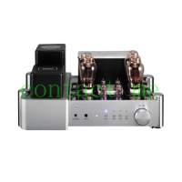 YAQIN MS-2A3 2A3+12AU+12AX7 Tube integrated amplifier， Class A lamp Amp headphone output Remote Control