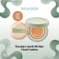 Wardah Colorfit 5D Blur Cloud Cushion 33W Olive Beige Matte Finish Tahan Lama Hingga 18 Jam dengan S