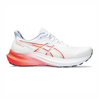 Asics GT-2000 12 [1012B506-101] 女 慢跑鞋 運動 路跑 百年紀念系列 支撐 白 橘紅