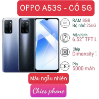 M9 (2nd hand) OPPO A53S- 5G , pin 5000mAh 2 sim 2 sóng // Đổi lỗi 7 ngày - BH 1 năm