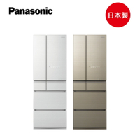 【4 %回饋】【竹苗免運】Panasonic日本製無邊框玻璃系列500L六門電冰箱(NR-F507HX)(翡翠白/翡翠金)APP下單點數9%回饋