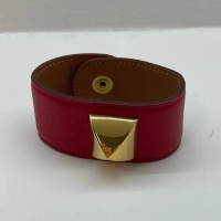 Pre-Owned Hermes Medor Courchevel Leather Bracelet (HA2211104)