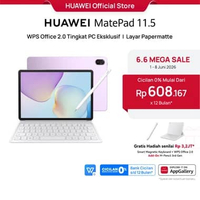【6.6】HUAWEI MatePad 11.5-inci 2025 Tablet |WPS Office 2.0 Tingkat PC Eksklusif |Layar Papermatte|10,